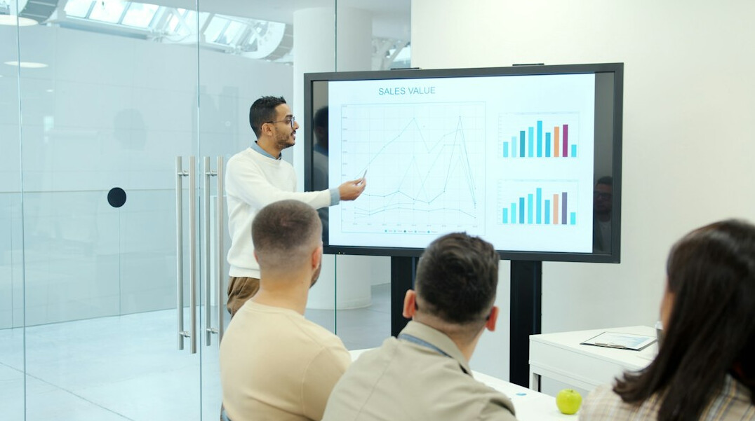 business presentation slide