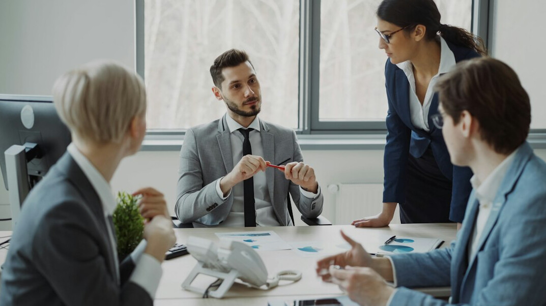 business meeting discussion