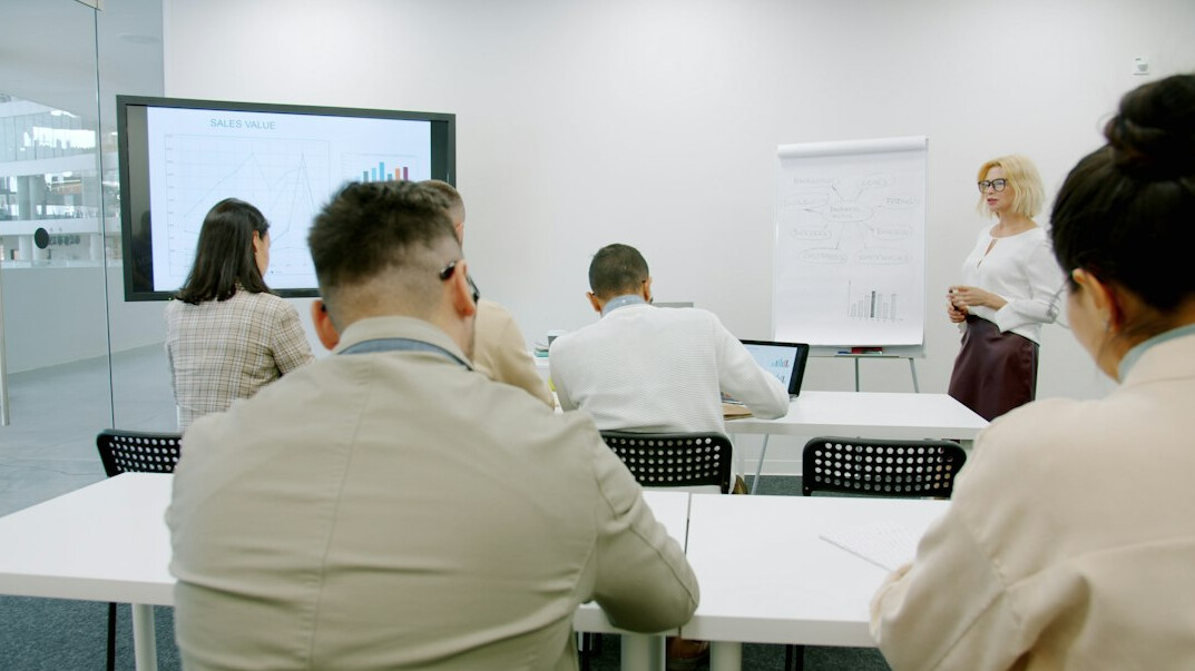 business training session