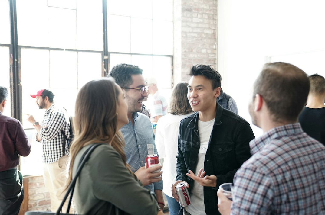 business professionals networking