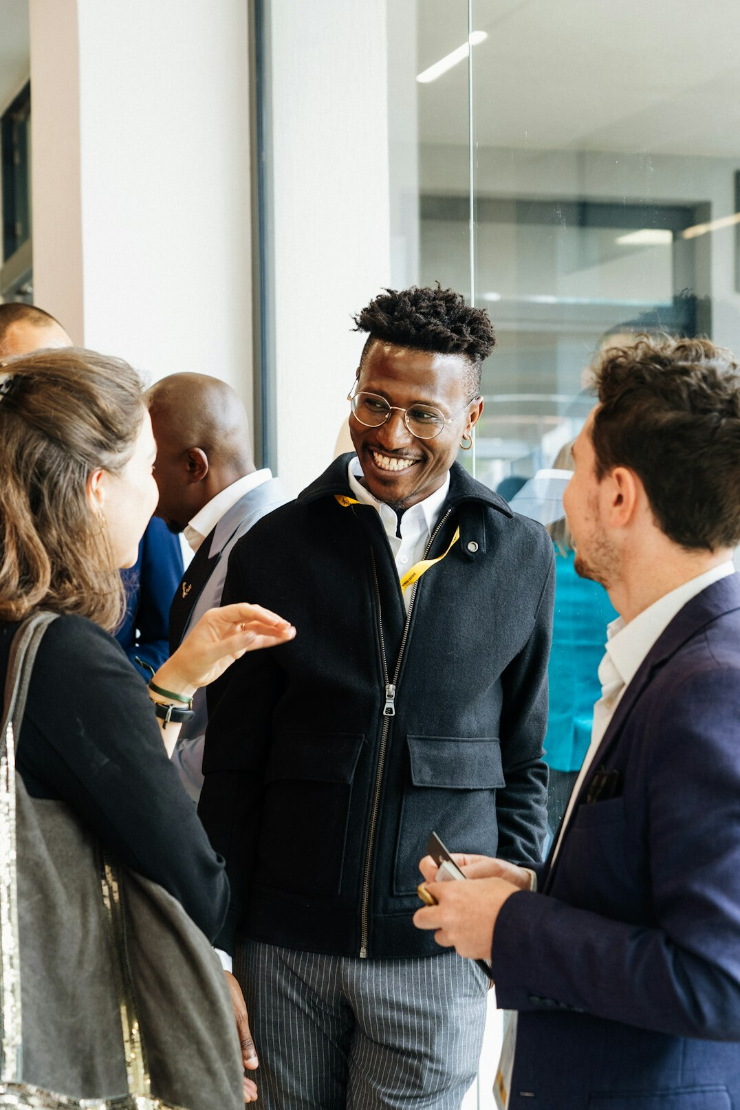 business professionals networking